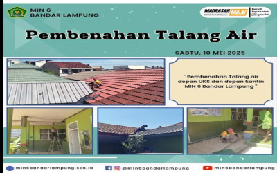 PERBAIKAN TALANG AIR MIN 6 BANDAR LAMPUNG