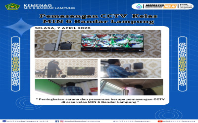 ROADMAP SARAN DAN PRASARANA MIN 6 BANDAR LAMPUNG TAHUN 2026